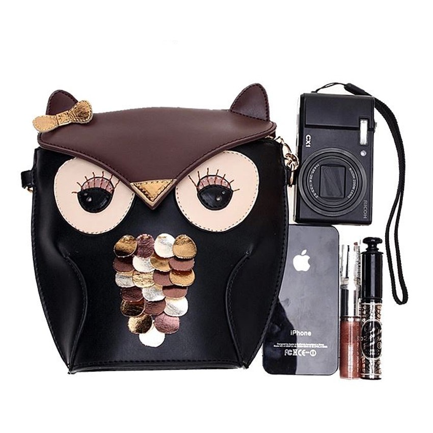 OWL CHAIN SLING Shoulder Handbag Beg Women Bags Sling Bag