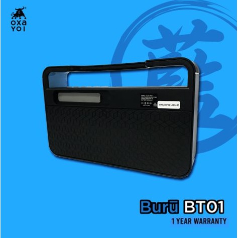 OXAYOI Buru BT01 10W Portable Speaker ( Bluetooth, SD Card slot, USB, AUX In, 