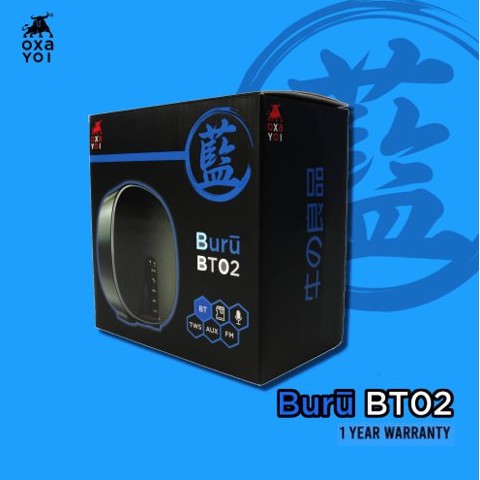 OXAYOI Buru BT02 10W Portable Speaker (Bluetooth, SD Card, Microphone jack, AU