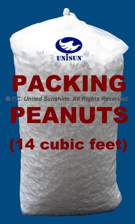 PACKING PEANUTS 14 cubic feet ONLINE PROMO Plastic Foam Space Filler