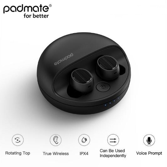 Padmate X12 Wireless Earbuds Bluetooth 4.2 Padmate True Wireless Stereo