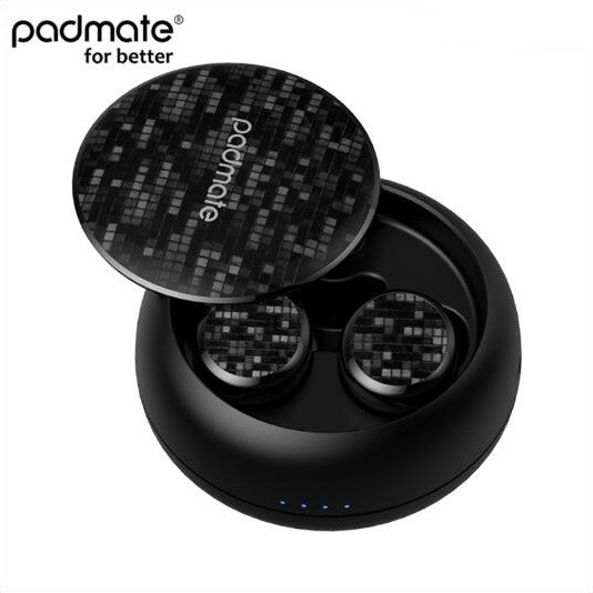 Padmate X13-PAMU Water-Resistant Never Fall Out True Wireless Stereo Earbuds