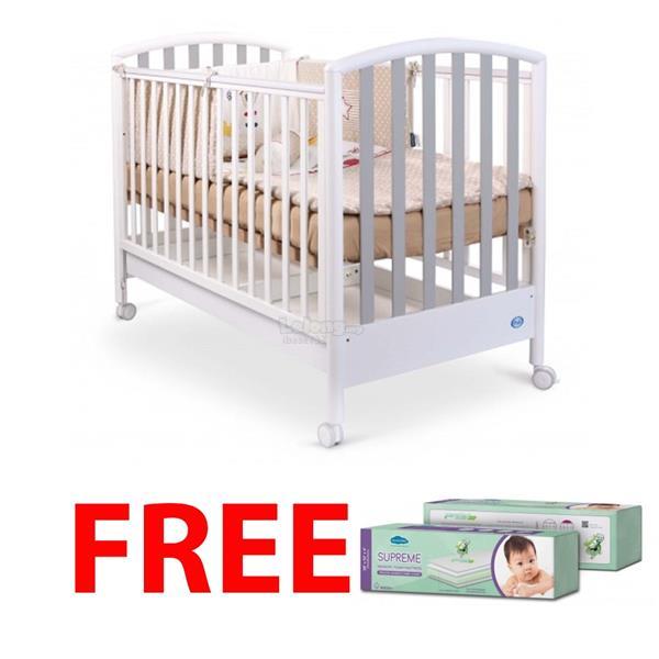 buy white cot