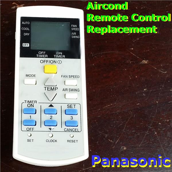 Panasonic aircon air cond airconditioner remote control replacement