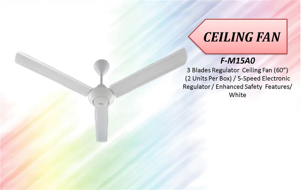 PANASONIC CEILING FAN ( F-M15AO ) (end 9/11/2018 4:15 PM)