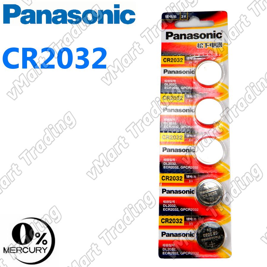 Panasonic CR2032 3V Lithium Cell Battery