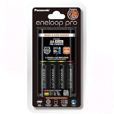 Panasonic Eneloop Pro 2550mAh AA Rechargable Battery + Quick Charger!!