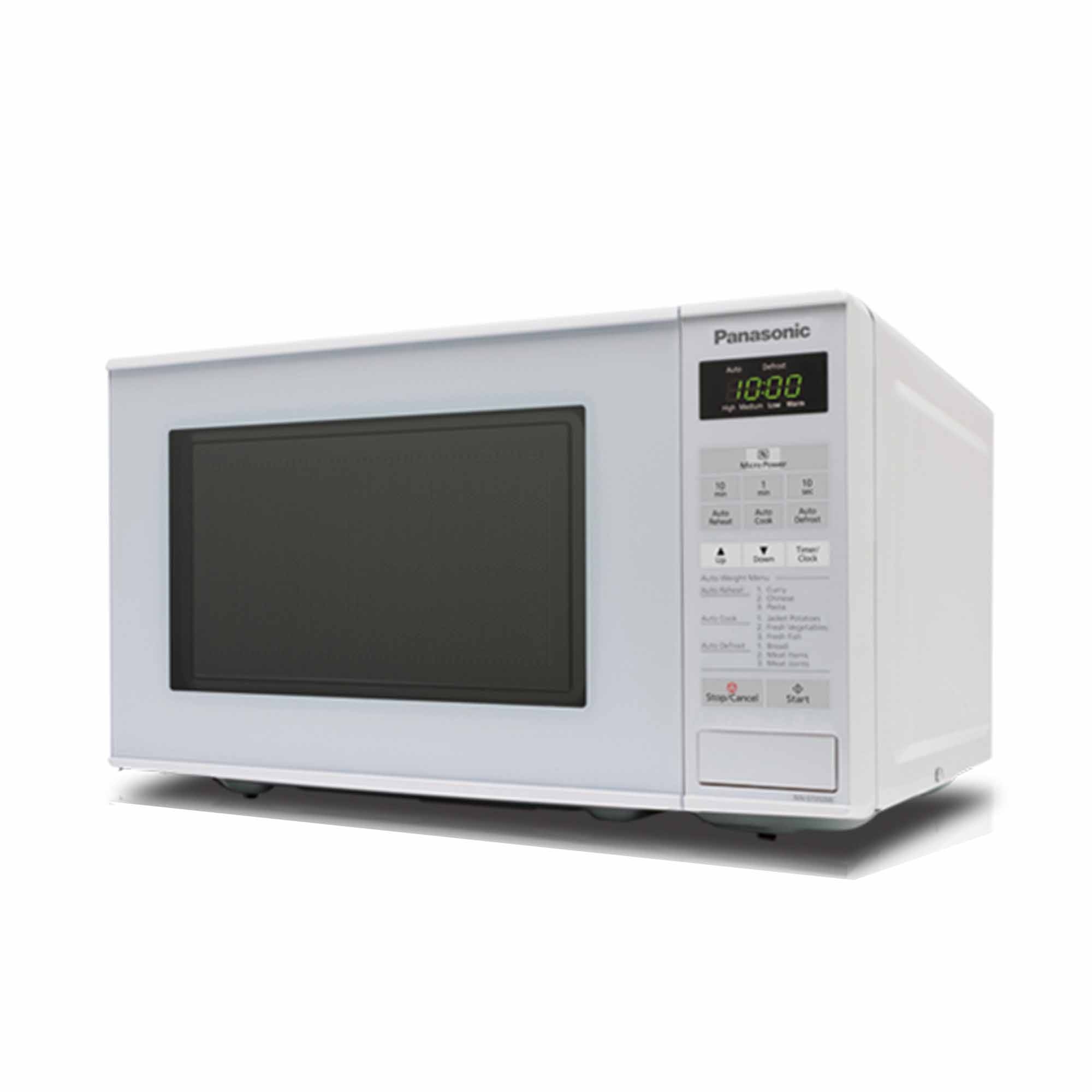 Panasonic Microwave Oven Nn St253w 2 End 5 2020 7 21 Pm Panasonic Microwave Oven Nn St253w 20l 9 Auto Cooking Menus