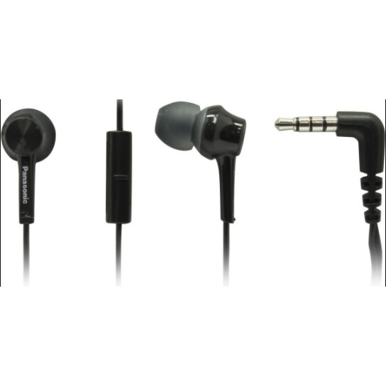 Panasonic RP-TCM115-K TCM115 Wired In-Ear Earphone Headphone