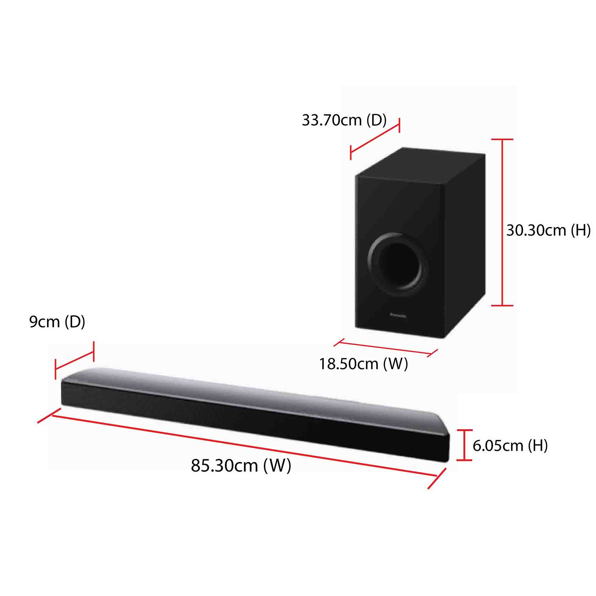 Panasonic Sound Bar Sc Htb688 300 End 11 28 2020 10 18 Am Panasonic Sound Bar Sc Htb688 300w 3 1ch Wireless Subwoofer