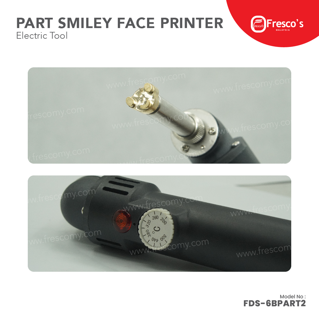 PART SMILEY FACE PRINTER TOOL ELECTRIC