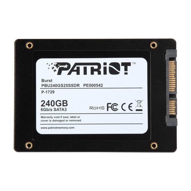 Patriot Burst 2.5 &rdquo; 240GB SATA III Solid State Drive (SSD)