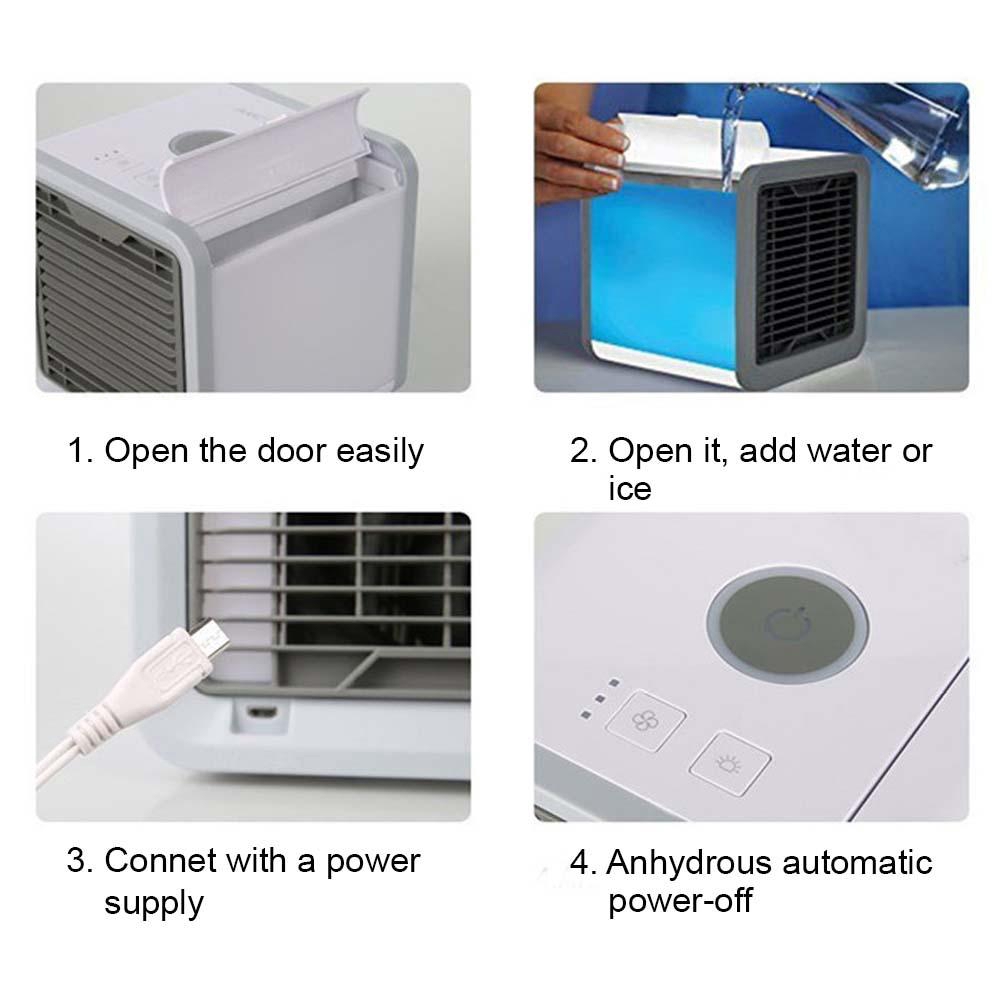 Pattara Mini Cooling Air Conditioning Appliances Summer Portable Conditioner
