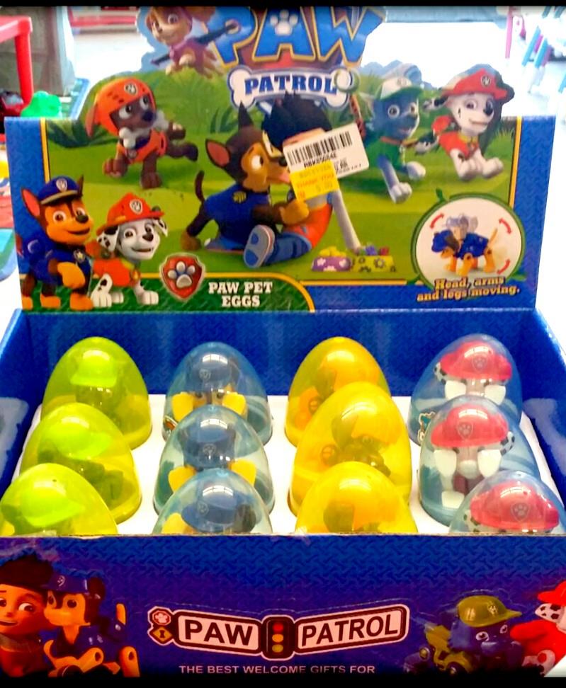 paw patrol eggs