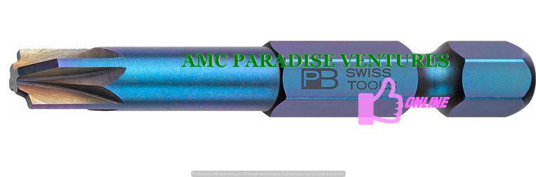 PB E6 180 Series 1/4&quot; Pozidriv / Slotted PrecisionBits