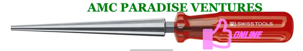 PB Swiss PB 280 Series Conical Hand Reamers With Classic handle