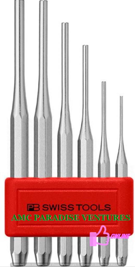 PB Swiss PB 750 Series Parallel Pin Punches (Octagonal)