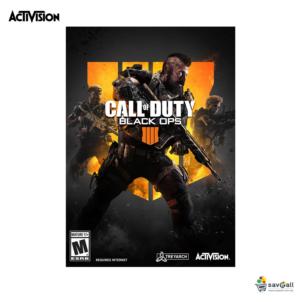 PC Call Of Duty Black Ops 4 Standard Edition (No Disc Included) - 