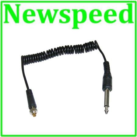 PC Sync to 6.5mm Cable with Screw Lock Speedlight Sync Cable