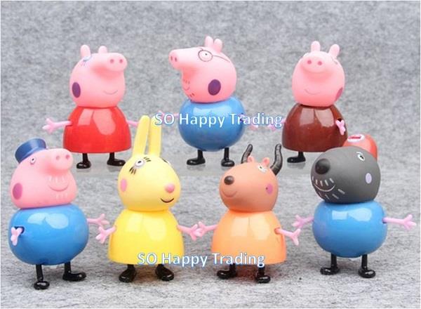 peppa pig family and friends figures