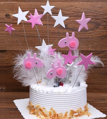 Peppa Pig And Stars Cake Topper End 7 3 2020 9 15 Pm