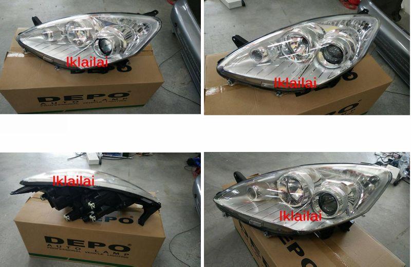 Perodua Alza Head Lamp All Chrome [price per side]