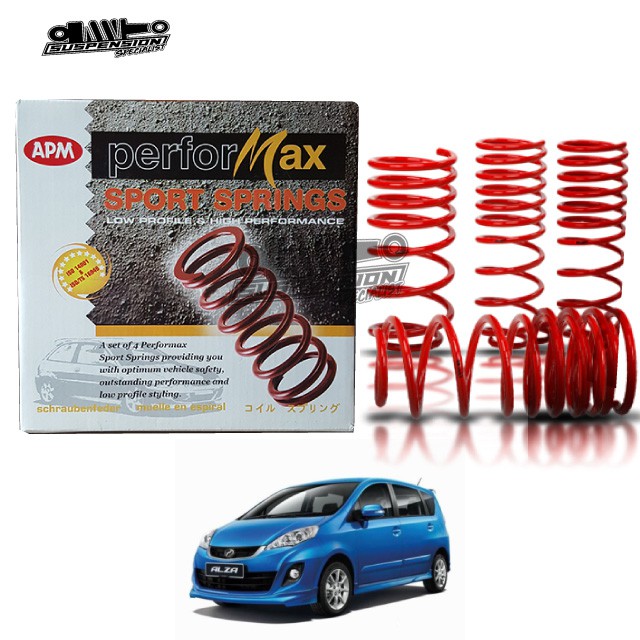 PERODUA ALZA LOWERED COIL SPORT SPR (end 8/27/2022 12:00 AM)