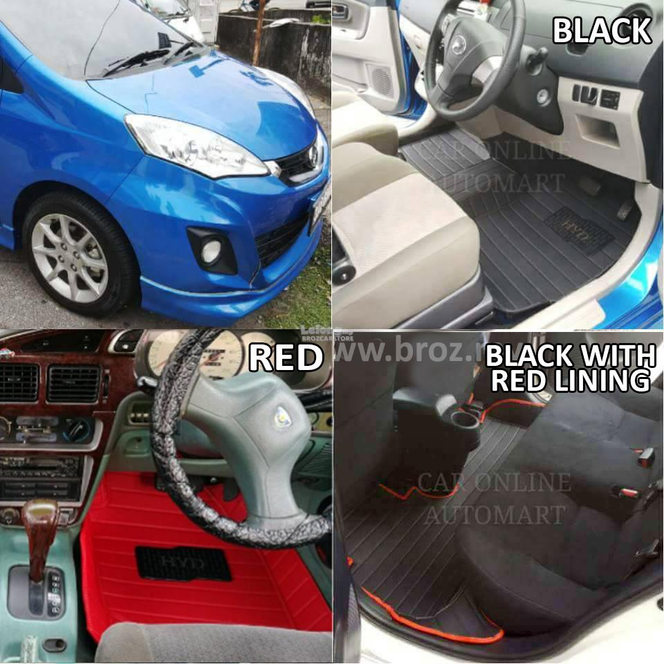 Perodua Alza Semi Leather Floor Mat (end 6/13/2018 1:15 PM)