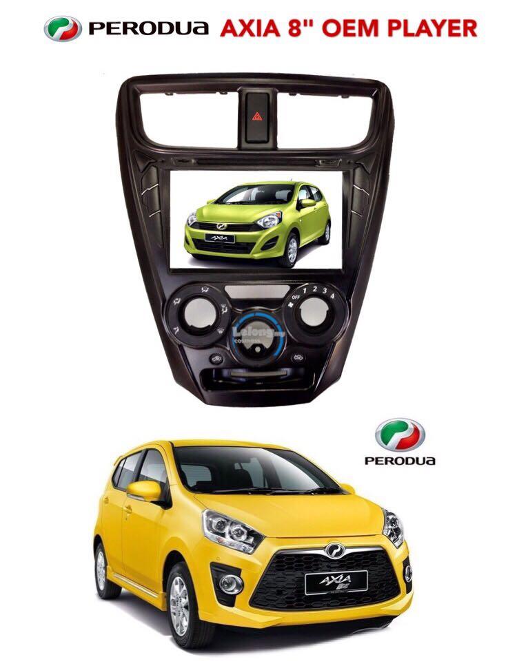 PERODUA AXIA 8'' OEM PLAYER PLUG & P (end 8/22/2018 3:15 PM)