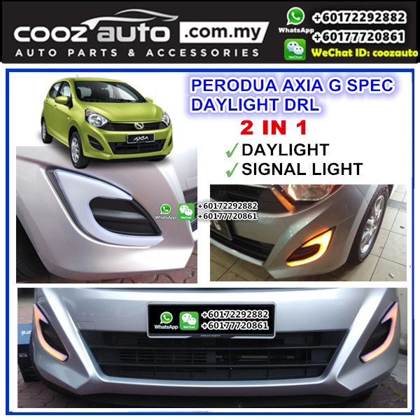 Perodua Axia G Spec Gear Up - Contoh Mulus