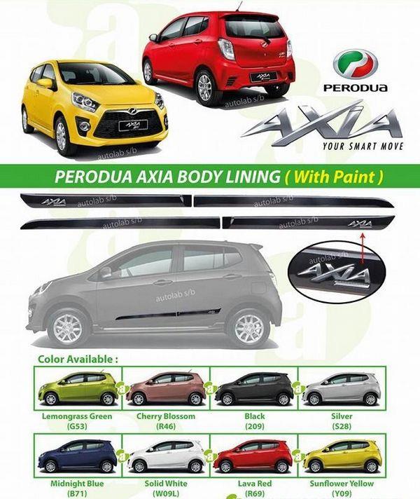 PERODUA AXIA OEM Side Door Moulding (end 4/23/2021 11:52 AM)