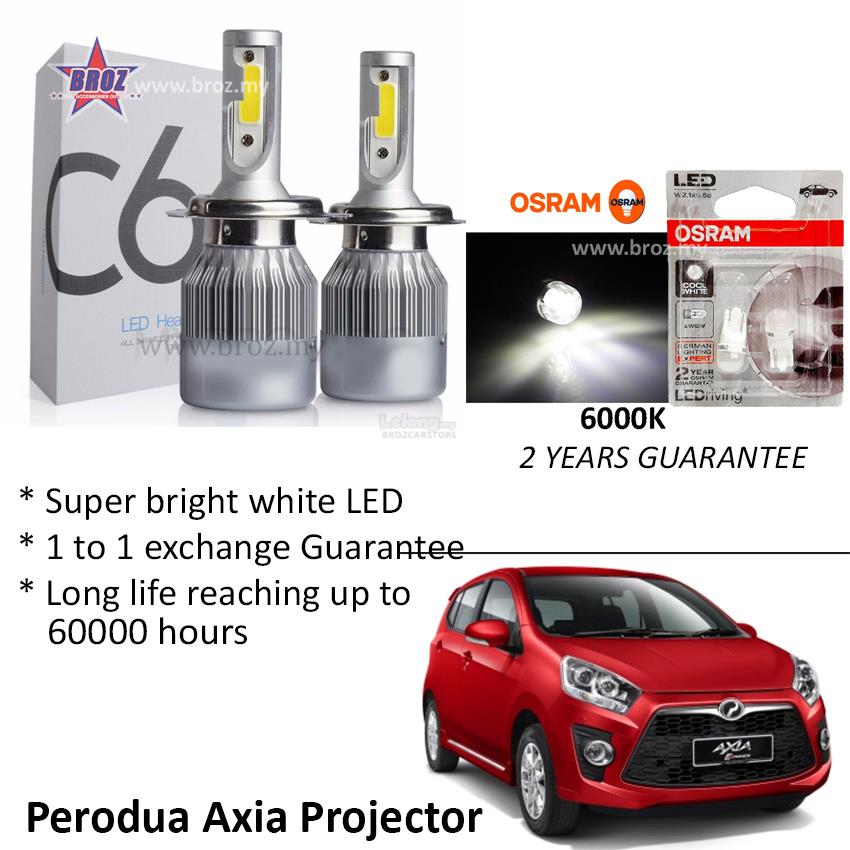 Perodua Axia PROJECTOR (HeadLamp)C6 (end 8/20/2018 3:15 PM)