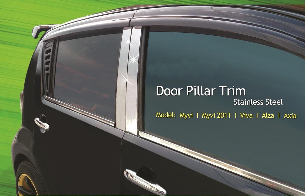 Perodua Axia Stainless Steel Door P (end 8/12/2018 10:22 PM)