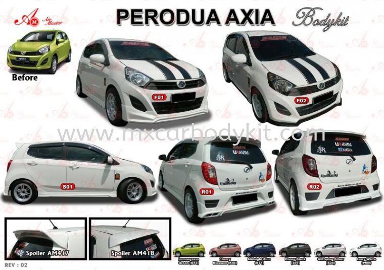 PERODUA AXIA AM STYLE BODYKIT + SPOIL (end 1/8/2019 2:15 PM)