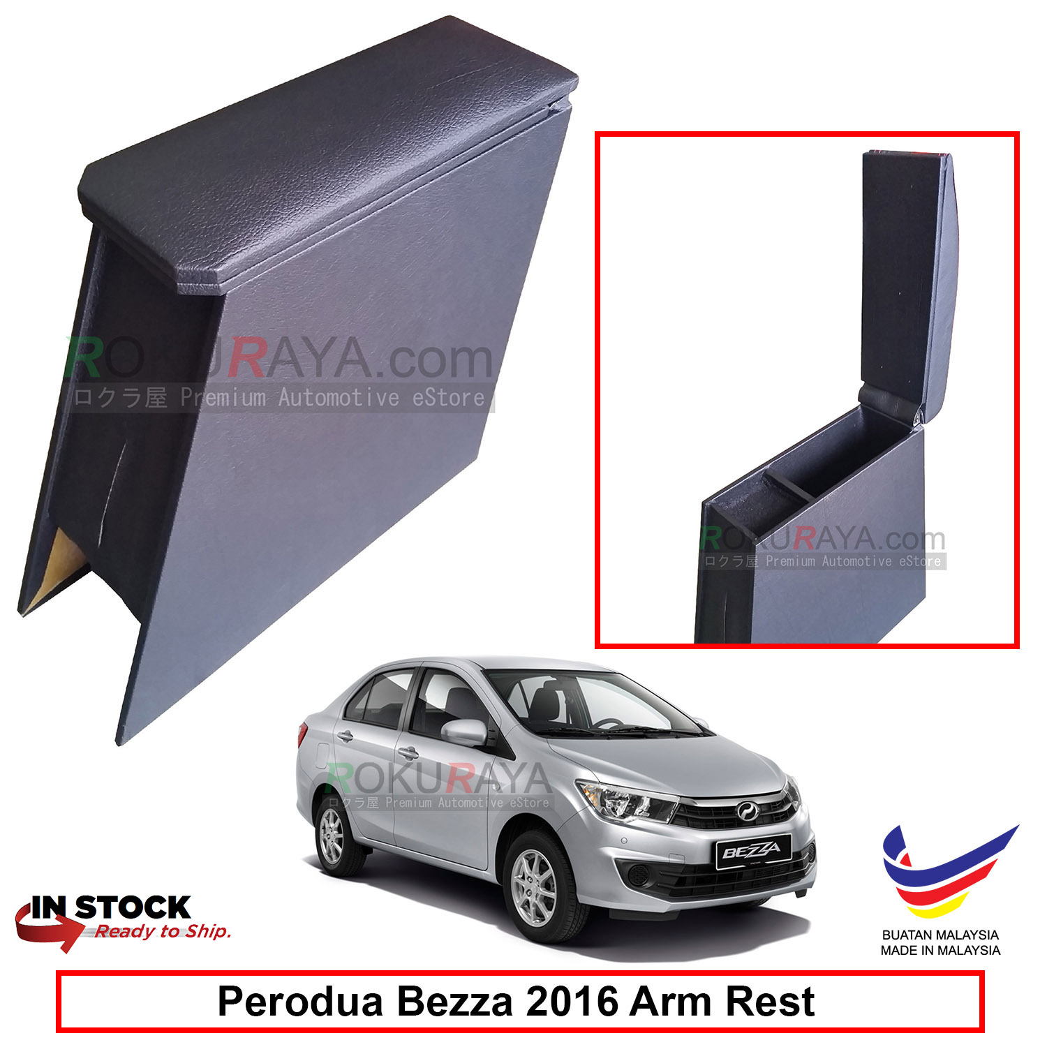 Perodua Bezza 2016 4' Plywood PVC A (end 7/25/2021 12:00 AM)
