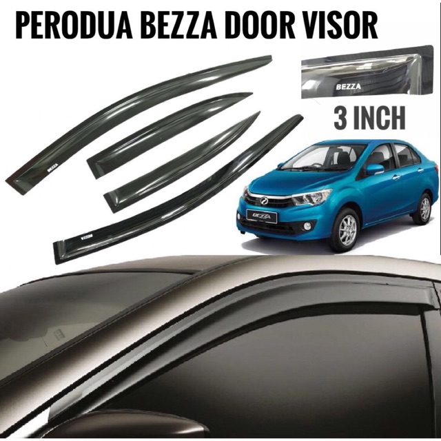 Perodua Bezza Door Visor Air Press 3 (end 5/6/2024 1200 AM)