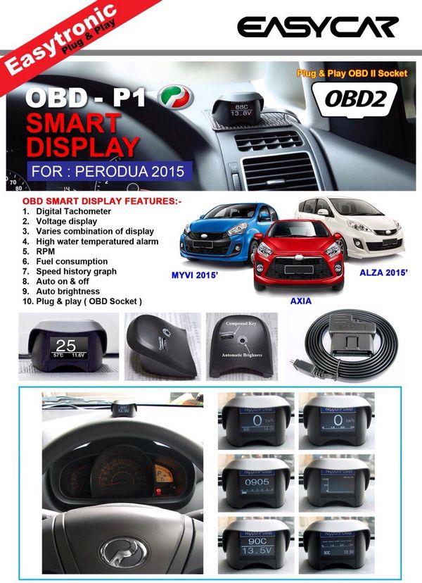 PERODUA BEZZA EASY CAR OBD II Plug (end 4/24/2019 11:36 AM)