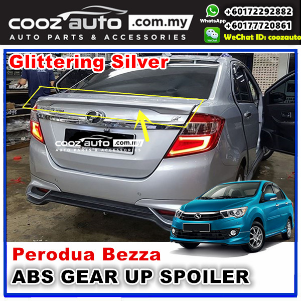 Perodua Bezza Gear Up Rear Spoiler (end 10/10/2021 12:00 AM)