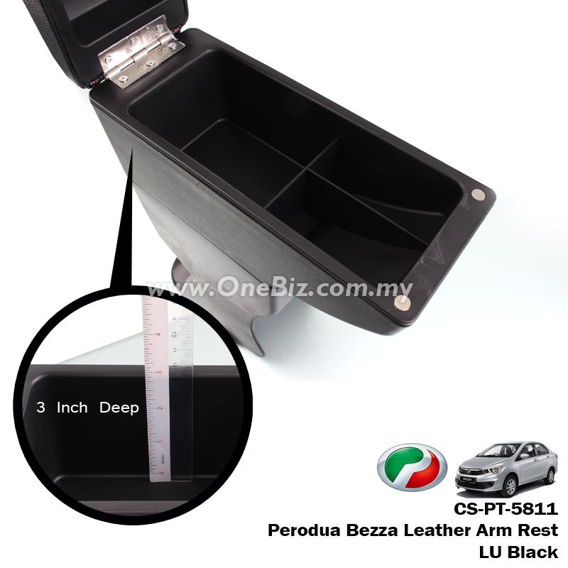 Perodua Bezza Leather LU Black Arm (end 8/22/2018 10:15 AM)