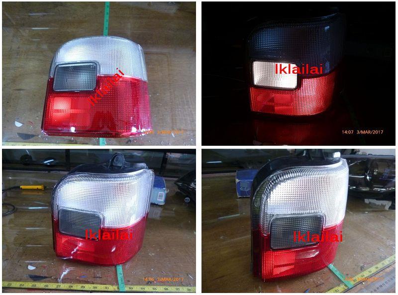 Perodua Kancil 1997 Red Clear Tail Lamp [price per piece LH/RH]