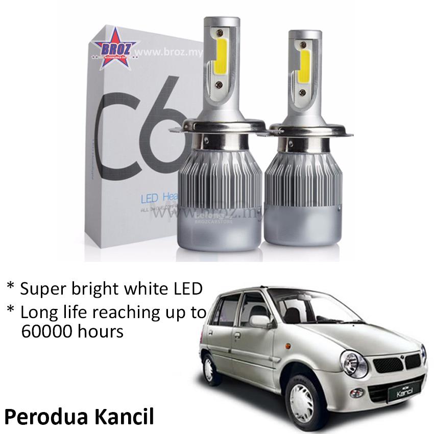 Perodua Kancil Head Lamp C6 LED Ligh (end 8/13/2018 6:15 PM)