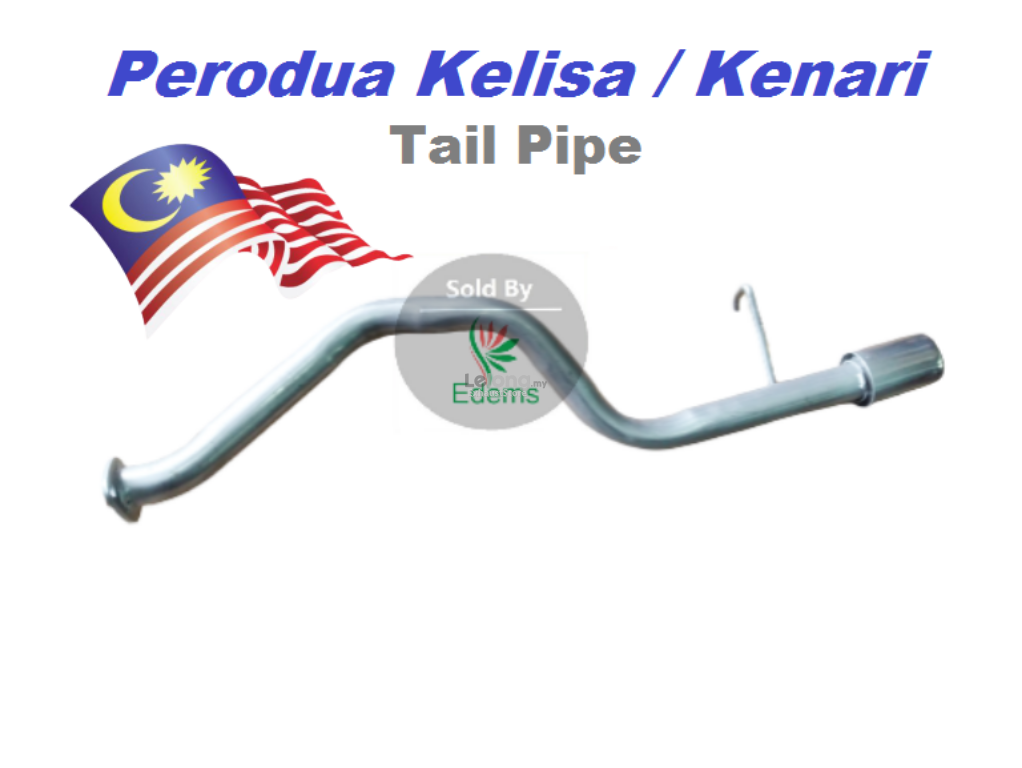 Perodua Kelisa Kenari Tail Pipe Stainless Steel Head Exhaust