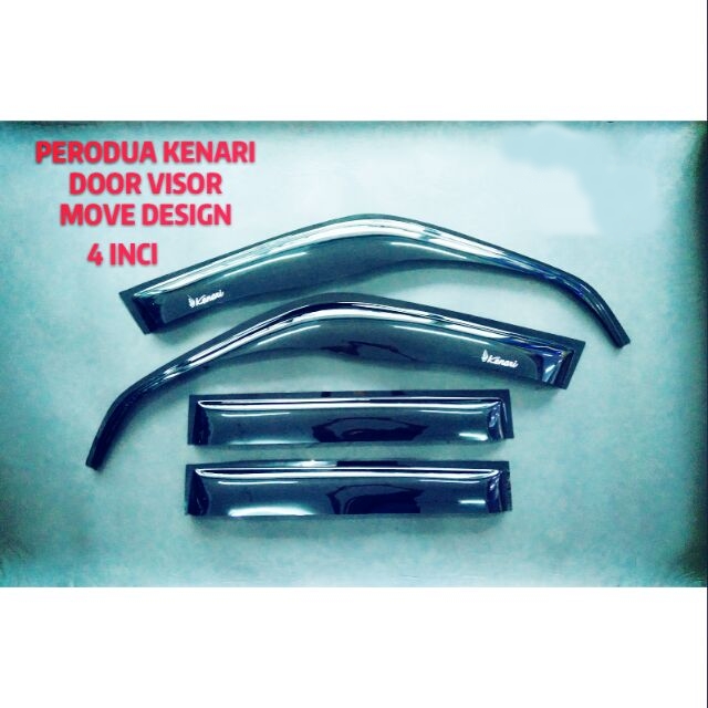 PERODUA KENARI DOOR VISOR MOVE DESIG (end 5/5/2024 1200 AM)