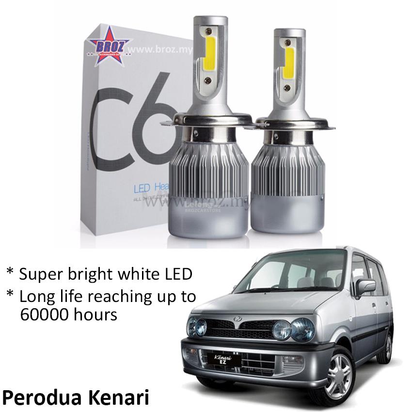 Perodua Kenari Head Lamp C6 LED Ligh (end 8/13/2018 7:15 PM)