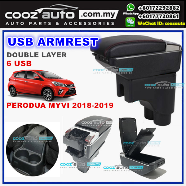 Perodua Myvi 2017 - 2019 USB Double (end 7/6/2021 12:00 AM)