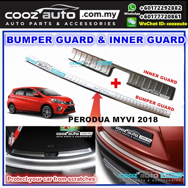 Perodua Myvi 2018 2pcs Alloy Rear Bum (end 9/9/2020 3:10 PM)