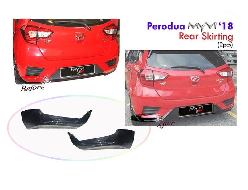 Perodua Myvi 2018 Rear ABS Skirting (end 4/22/2020 1:12 PM)