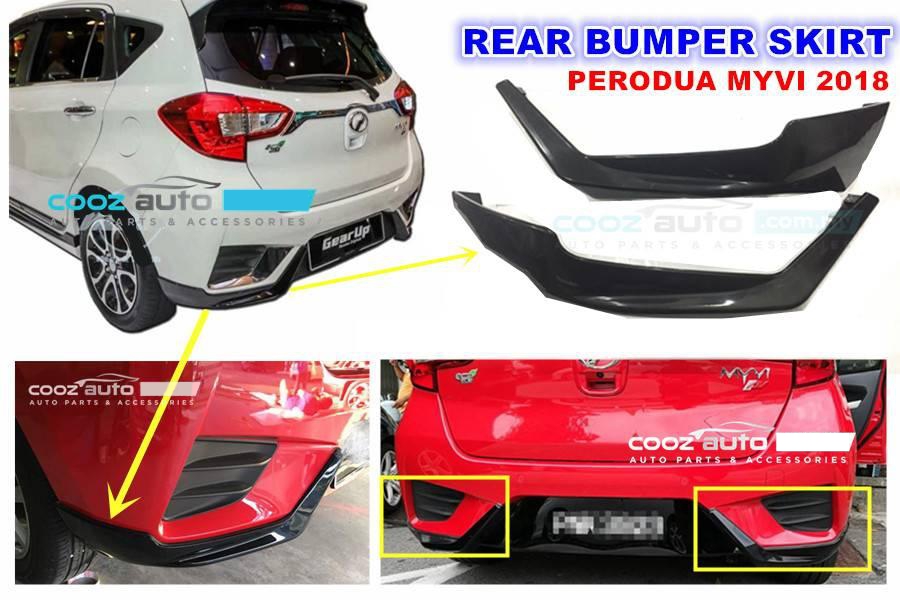 Perodua Myvi 2018 Rear Bumper Skir (end 10/10/2021 12:00 AM)