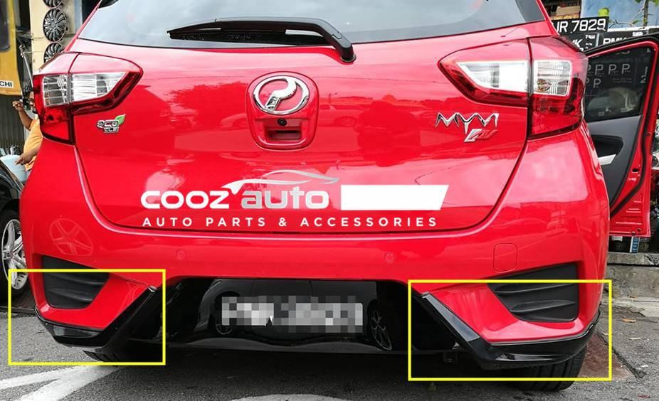 Perodua Myvi 2018 Rear Bumper Skir (end 10/10/2021 12:00 AM)