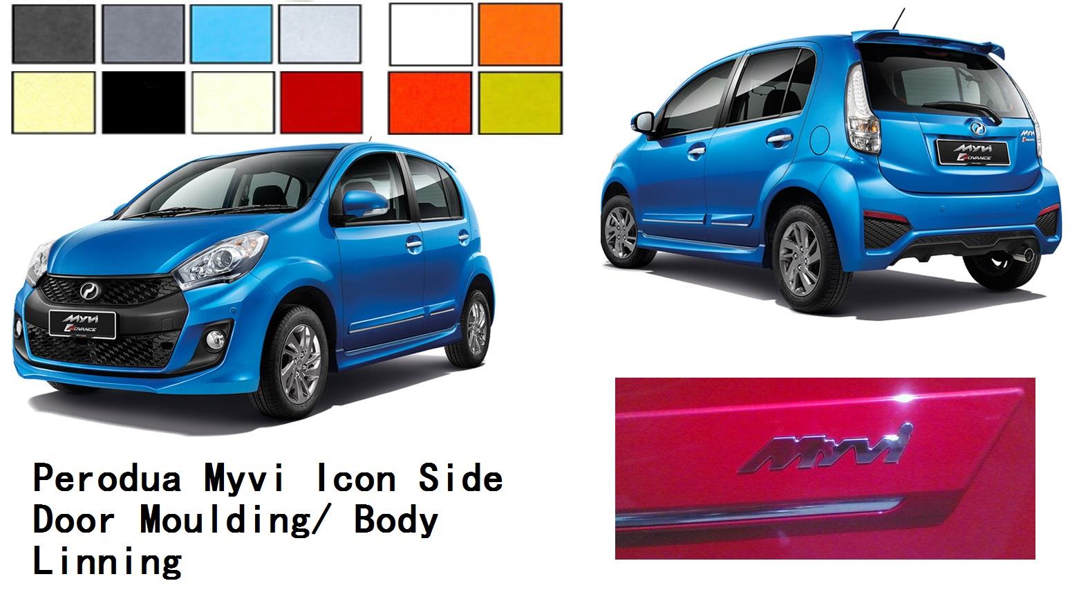 Perodua Myvi Icon Side Door Moulding (end 11/3/2019 4:05 PM)